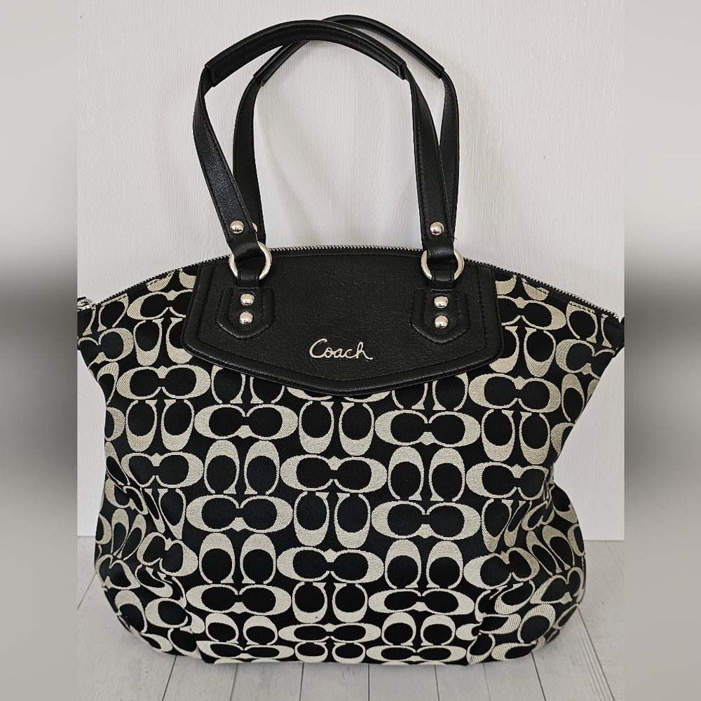 Coach Ashley Signature Satchel